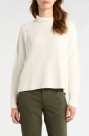 Frank & Eileen Montecito Turtleneck Sweater In White