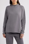Frank & Eileen Monterey Stripe Cotton Funnel Neck Sweater