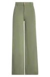 Frank & Eileen Wrap Pocket Pants Olvt In Green