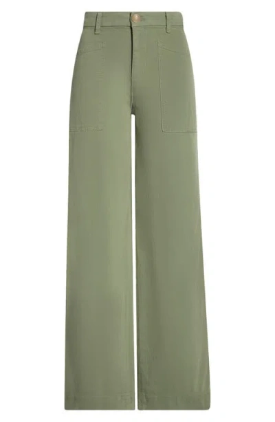FRANK & EILEEN FRANK & EILEEN PATCH POCKET WIDE LEG PANTS