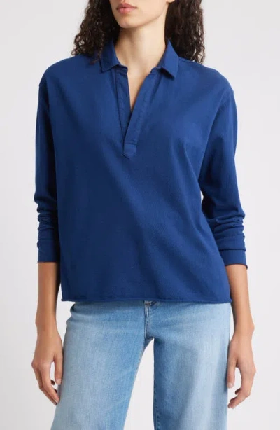 Frank & Eileen Patrick Popover Henley In Blue