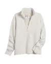 Frank And Eileen Patrick Popover Henley Gray In Light Heather Gray Melange