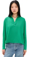 Frank & Eileen Patrick Popover Henley Kelly Green