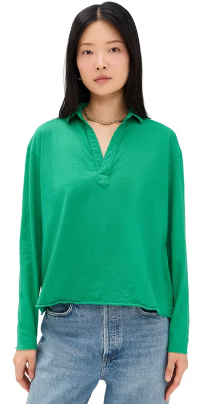 Frank & Eileen Patrick Popover Henley Kelly Green