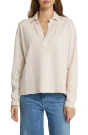 Frank & Eileen Patrick Popover Henley In Neutral