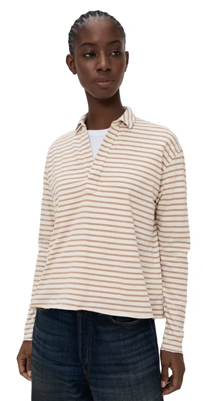 Frank & Eileen Patrick Popover Henley Top Vwcs In Multi