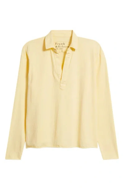Frank & Eileen Patrick Popover Henley In Green