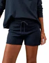 Frank & Eileen Pearl Favorite Sweatshorts In British Royal Navy In Blue