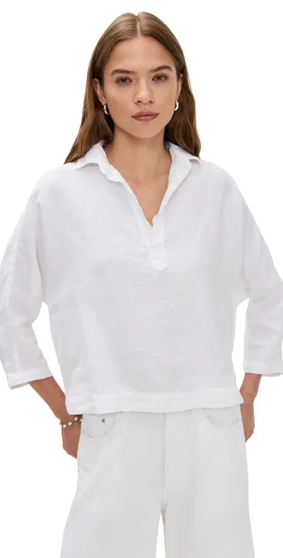 Frank & Eileen Popover Shirt White