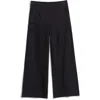 Frank & Eileen Pull-on Linen Pants In Black