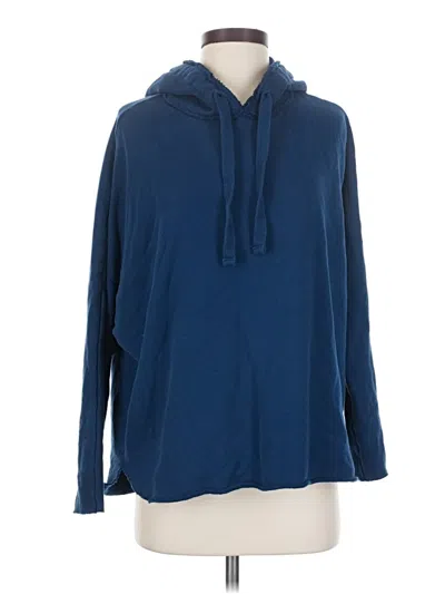 Pre-owned Frank & Eileen Pullover Hoodie In Blue