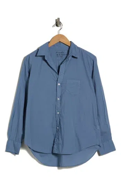 Frank & Eileen Relaxed Button-up Shirt In Blue