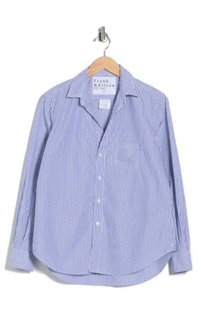 Frank & Eileen Relaxed Button-up Shirt In Blue