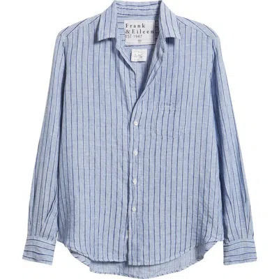 Frank & Eileen Relaxed Button-up Shirt In Blue