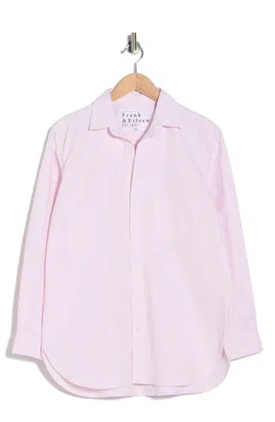Frank & Eileen Relaxed Fit Cotton Button-up Shirt In Pink