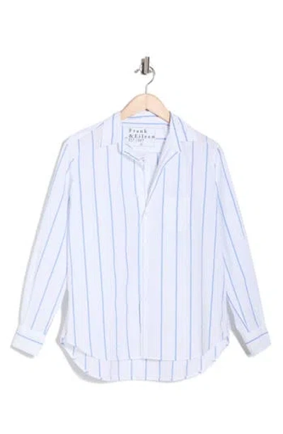 Frank & Eileen Relaxed Fit Cotton Button-up Shirt In White
