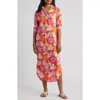 Frank & Eileen Rory Maxi Shirtdress In Multi