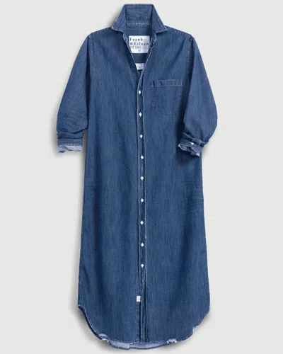 Frank And Eileen Rory Shirtdress Diwd In Dark Wash Denim