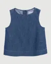 Frank And Eileen Shelley Shell Tank In Blue