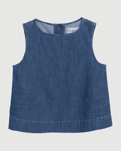 Frank And Eileen Shelley Shell Tank In Blue