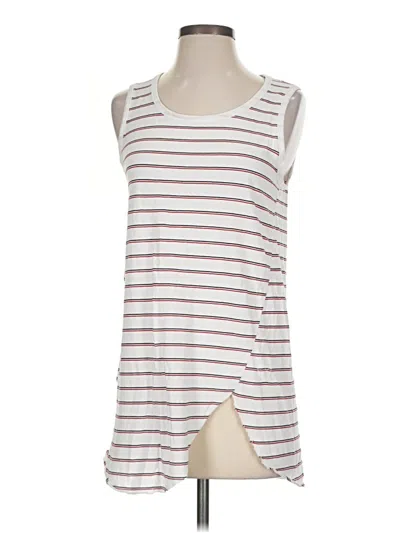 Pre-owned Frank & Eileen Sleeveless T-shirt In Ivory