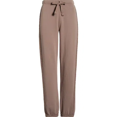 Frank & Eileen Sophie Cotton Joggers In Blue