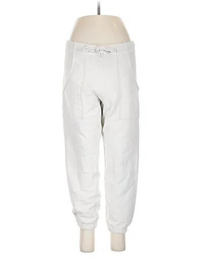Pre-owned Frank & Eileen Sweatpants In White