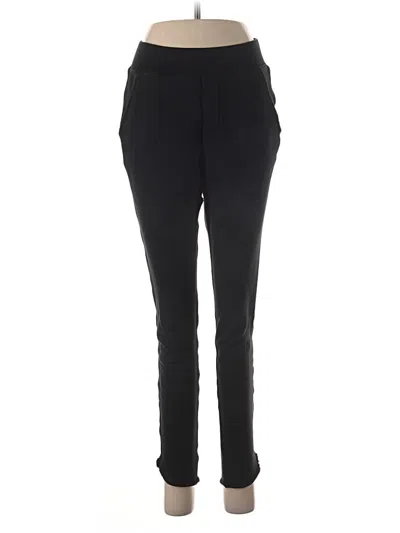 Pre-owned Frank & Eileen Track Pants In Black