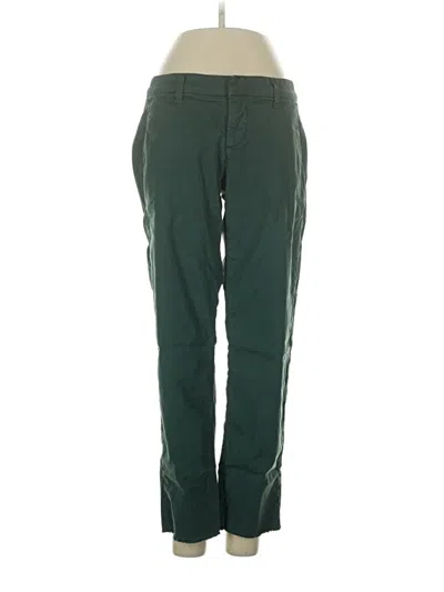 Pre-owned Frank & Eileen Track Pants In Green