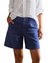 Frank & Eileen Waterford Walking Short In Summer Navy In Blue