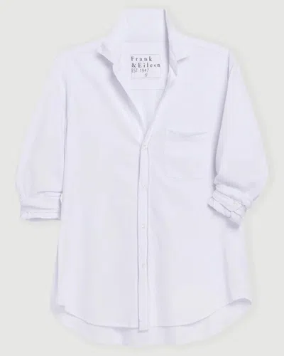 Frank And Eileen Waverly Button-up Shirt In White