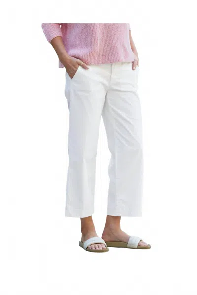FRANK & EILEEN WESTPORT CHINO IN WHITE