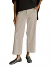 Frank & Eileen Westport The Italian Wide Leg Chino Pants In Chalk In Neutral