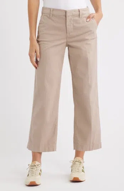 Frank & Eileen Westport Wide Leg Pants In Gold