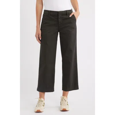 Frank & Eileen Westport Wide Leg Pants In Black