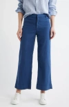 Frank & Eileen Wexford Wide Leg Pants In Blue