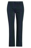 Frank & Eileen Wicklow Crop Chinos In Blue