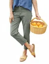 Frank & Eileen Wicklow Twill Chino Pants In Rosemary In Gray