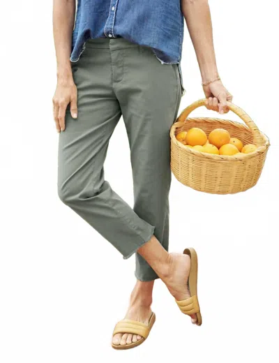 Frank & Eileen Wicklow Twill Chino Pants In Rosemary In Gray