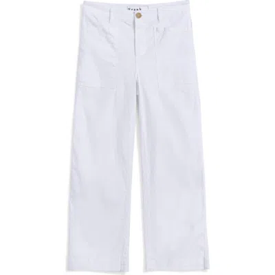 Frank & Eileen Wide Leg Pants In Blue