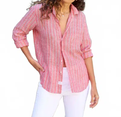 Frank & Eileen Women's Button Down Shirt In Red