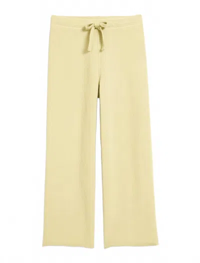 Frank & Eileen Women's Catherine 24" Favorite Sweatpant In Cany In Yellow