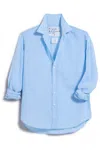 Frank & Eileen Women's Eileen Relaxed Button-up Shirt In Textured Blue In Blue