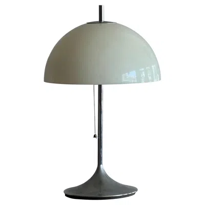 Pre-owned Frank Bentler 1970's Mod Table Lamp By  Denmark In Transparent