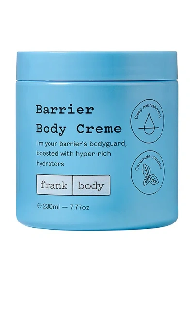 Frank Body Barrier Body Creme 230ml In Blue