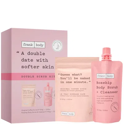 Frank Body Double Scrub Kit In Pink