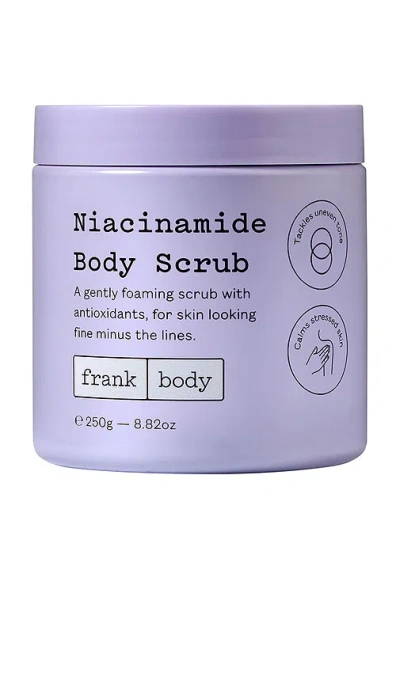 Frank Body Niacinamide Body Scrub 250g In Purple
