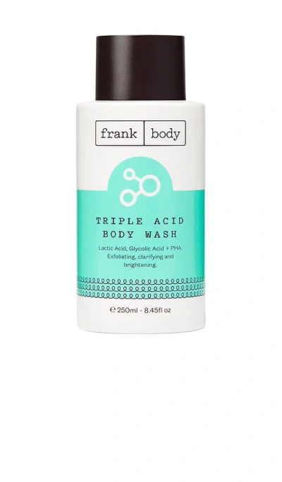 Frank Body Triple Acid Body Cleanser 250ml In Green