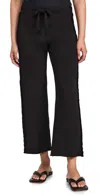 Frank & Eileen Drawstring-waist Track Pants In Black