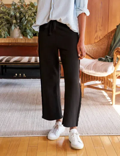 Frank & Eileen Bella Italian Sweatpant In Black
